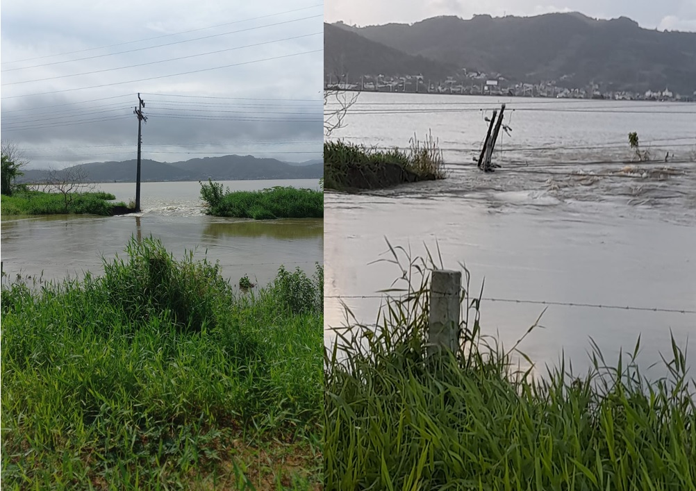 antes e depois sul do estado