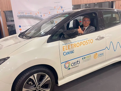 Celesc participa do 1º Congresso Brasileiro de Veículos Elétricos