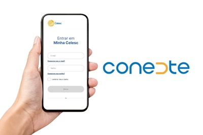 Transformação digital: novo sistema comercial da Celesc, Conecte disponibilizará mais de 80 serviços online