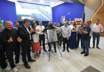Governo do Estado e Celesc inauguram Usina Solar Fotovoltaica Videira