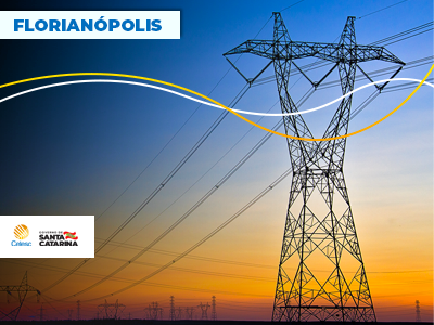 Celesc inicia obras de linhas de distribuição que vão aumentar capacidade em Florianópolis