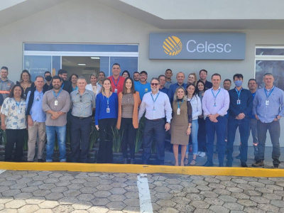 Celesc e autoridades acompanham obras de iluminação da Via Rápida em Criciúma  