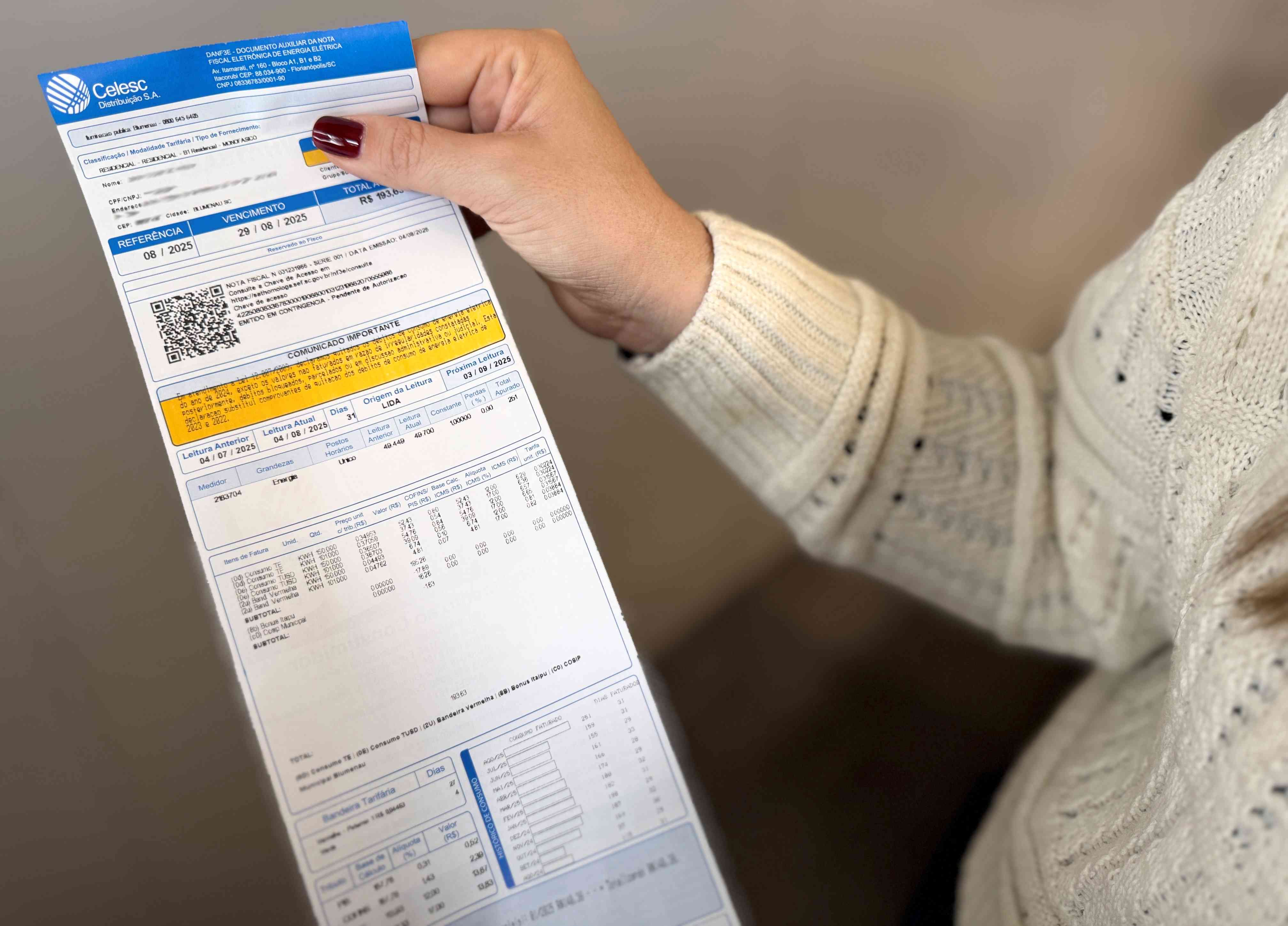 Celesc atualiza numeração das Unidades Consumidoras para padrão nacional da ANEEL