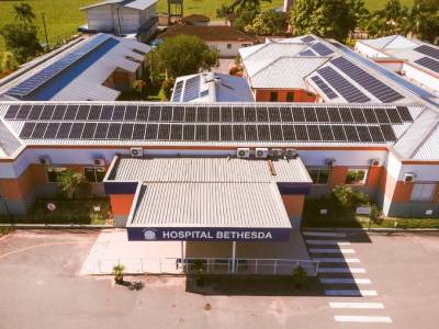 Celesc entrega sistema fotovoltaico do Hospital Bethesda em Joinville