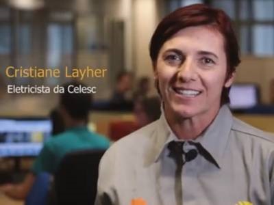 Eletricista da Celesc é estrela da campanha sobre uso consciente de energia elétrica