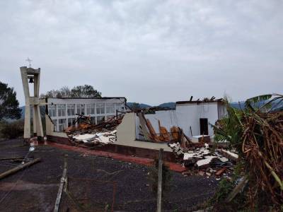 Celesc continua atuando em ocorrências provocadas pelo tornado que atingiu SC